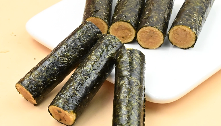 Pork Floss Seaweed Rolls