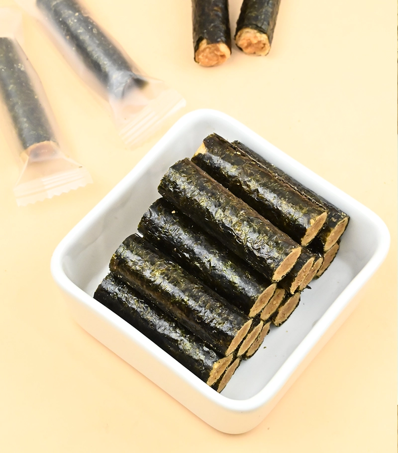 Meat Floss Seaweed Rolls